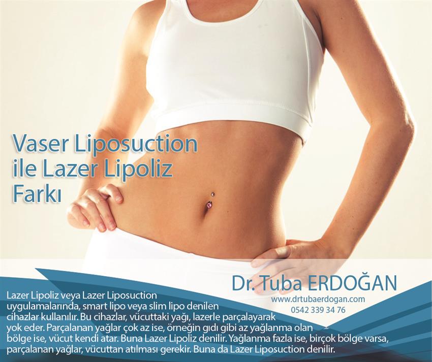 Vaser Liposuction ile Lazer Lipoliz Farkı.